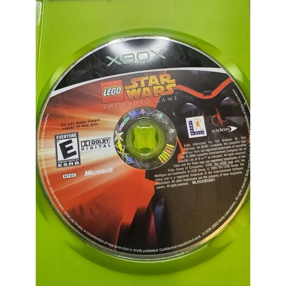 LEGO Star Wars The Video Game Original Xbox Complete Tested CIB